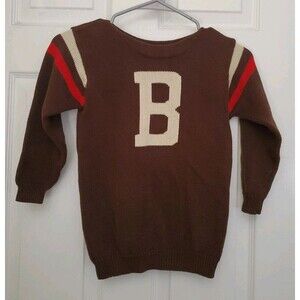 Brown Bears University Collegiate Traditions Vintage Sweater Size Small